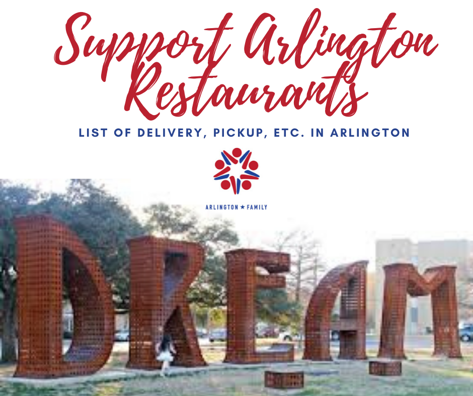 Arlington Restaurants Doing Pickup or Delivery